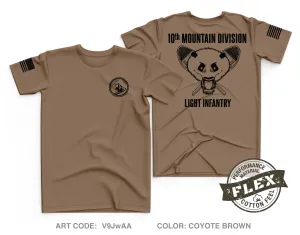 10th MTN DIV G2 Core Men's SS Flex Performance Tee - V9JwAA