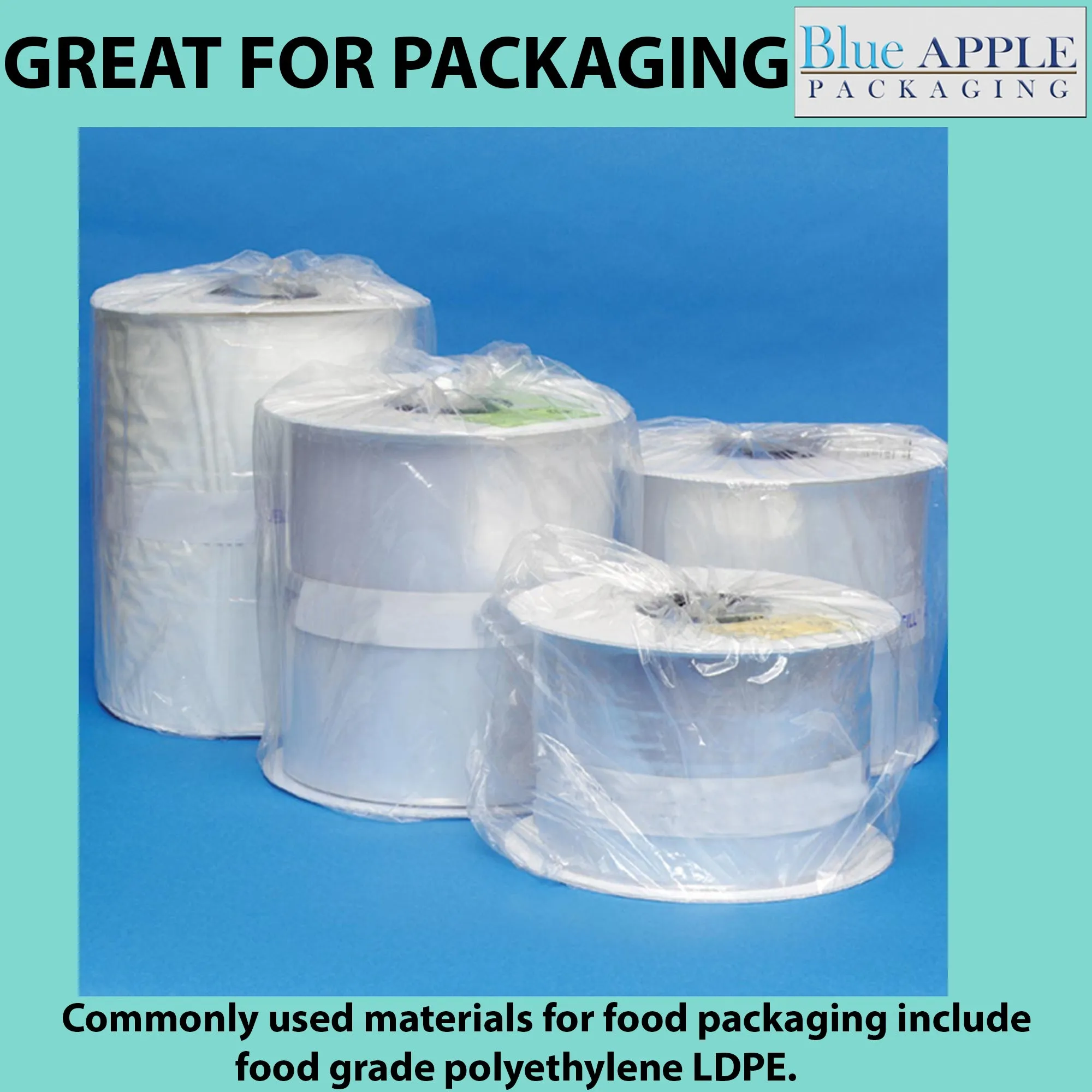 10X15 Inches Kwik-Fill® Pre-Opened Poly Bags on Roll 2.75 Mil AutoBags 500/RL