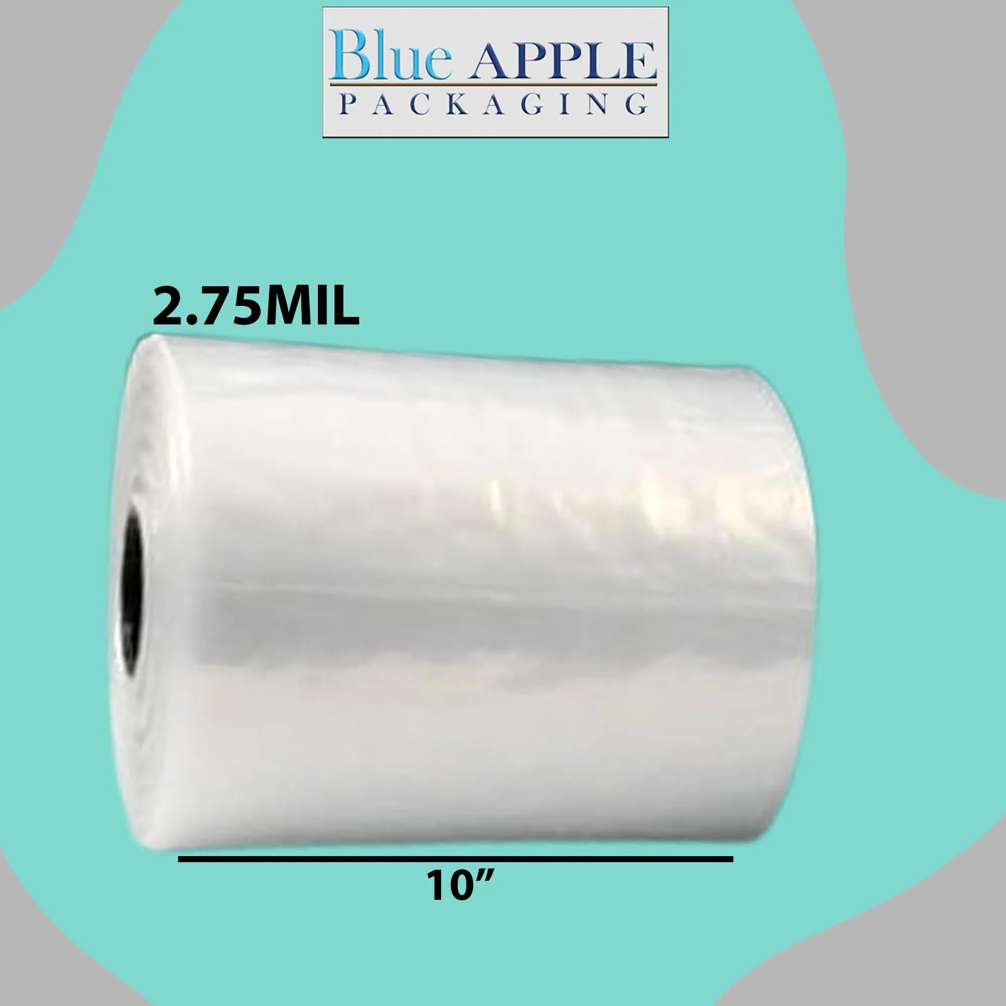 10X15 Inches Kwik-Fill® Pre-Opened Poly Bags on Roll 2.75 Mil AutoBags 500/RL