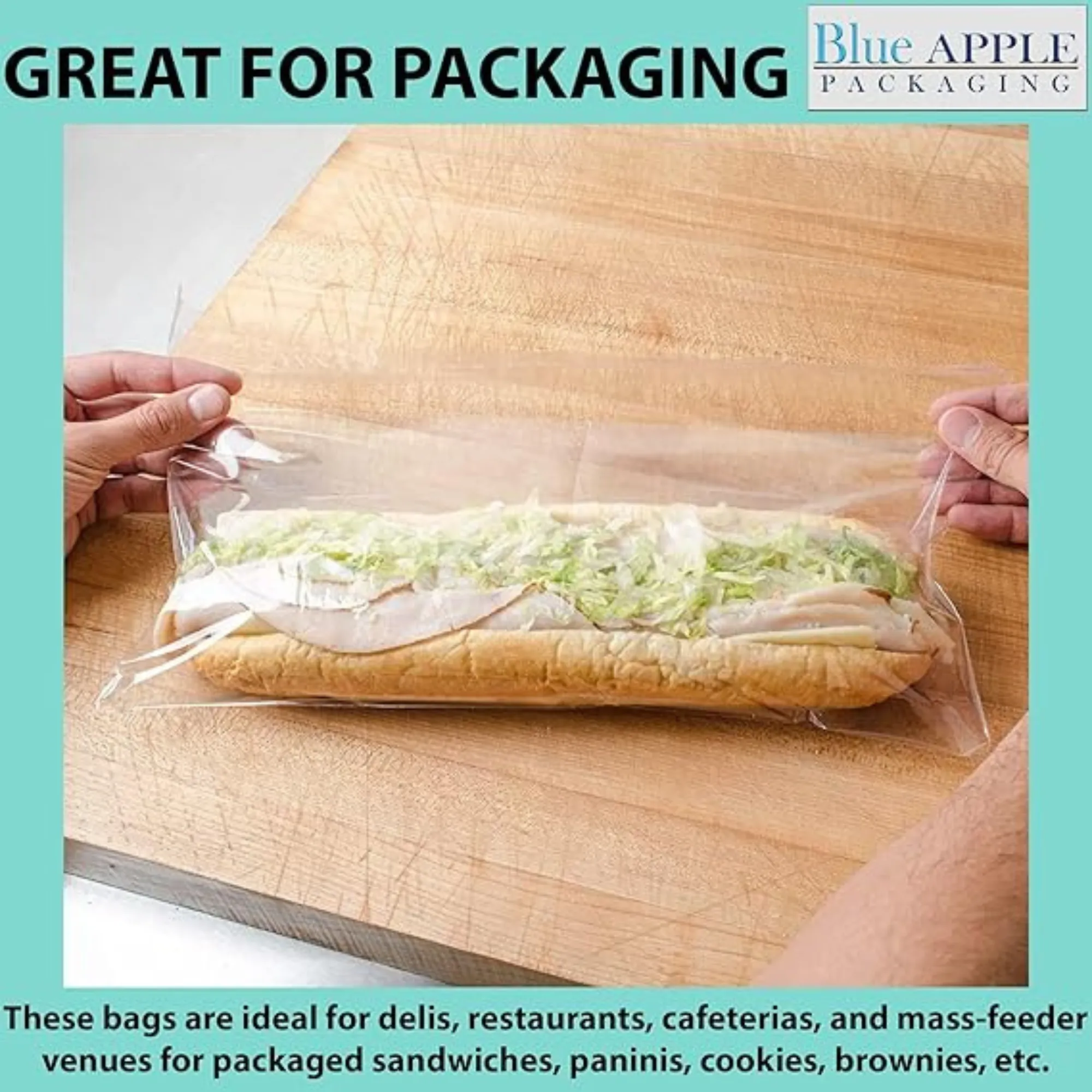 10X8 3 inches Lip and Tape Resealable Bags Co-Extruded 1.25 Mil PPE