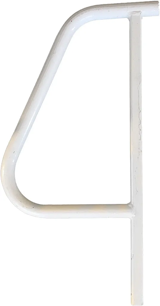 17" White Dock Handle