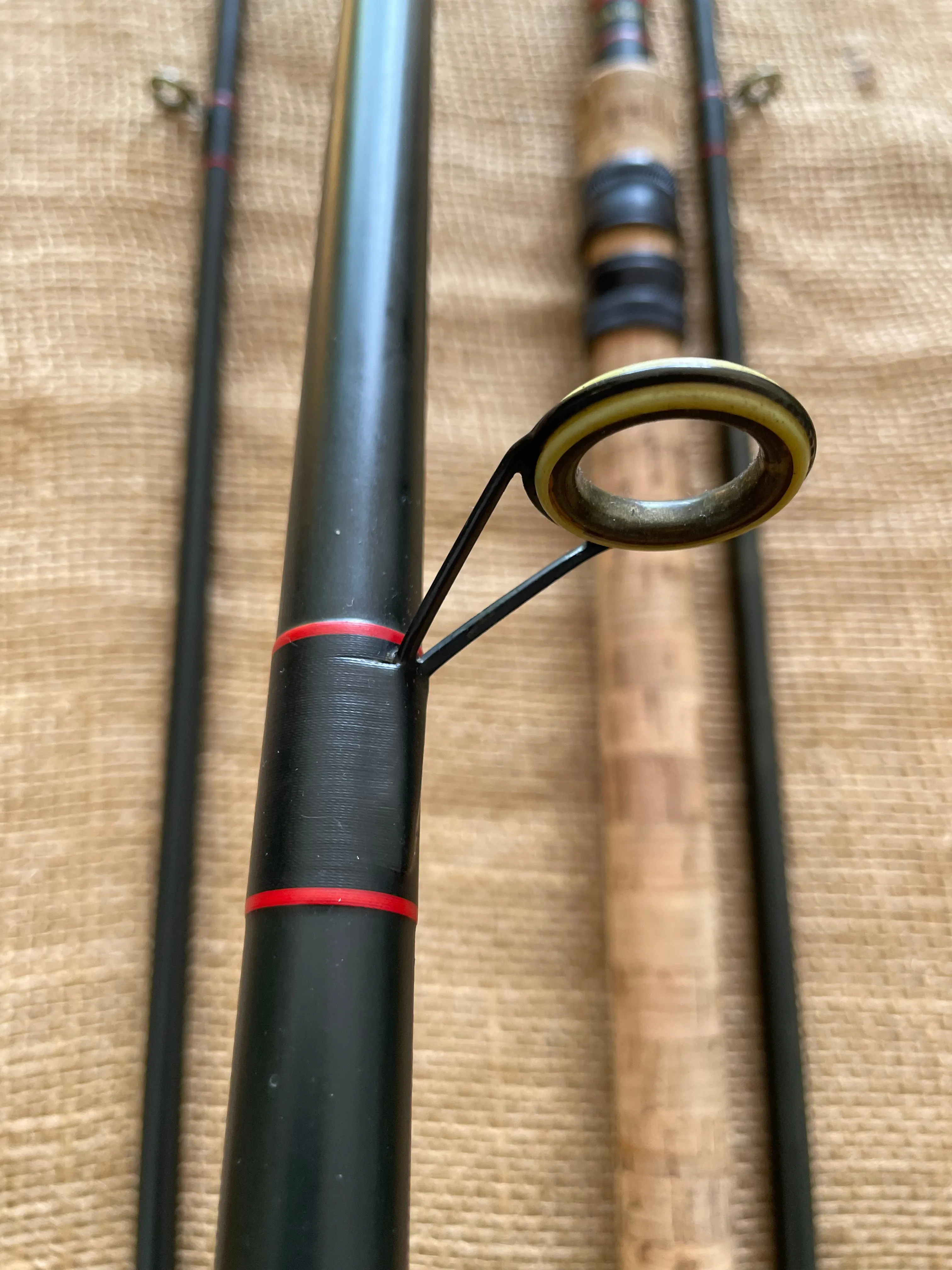 2 x Simpson’s Of Turnford Kevin Maddocks 4 Vintage Old School Carp Fishing Rods. 11’. 1.5lb T/C.