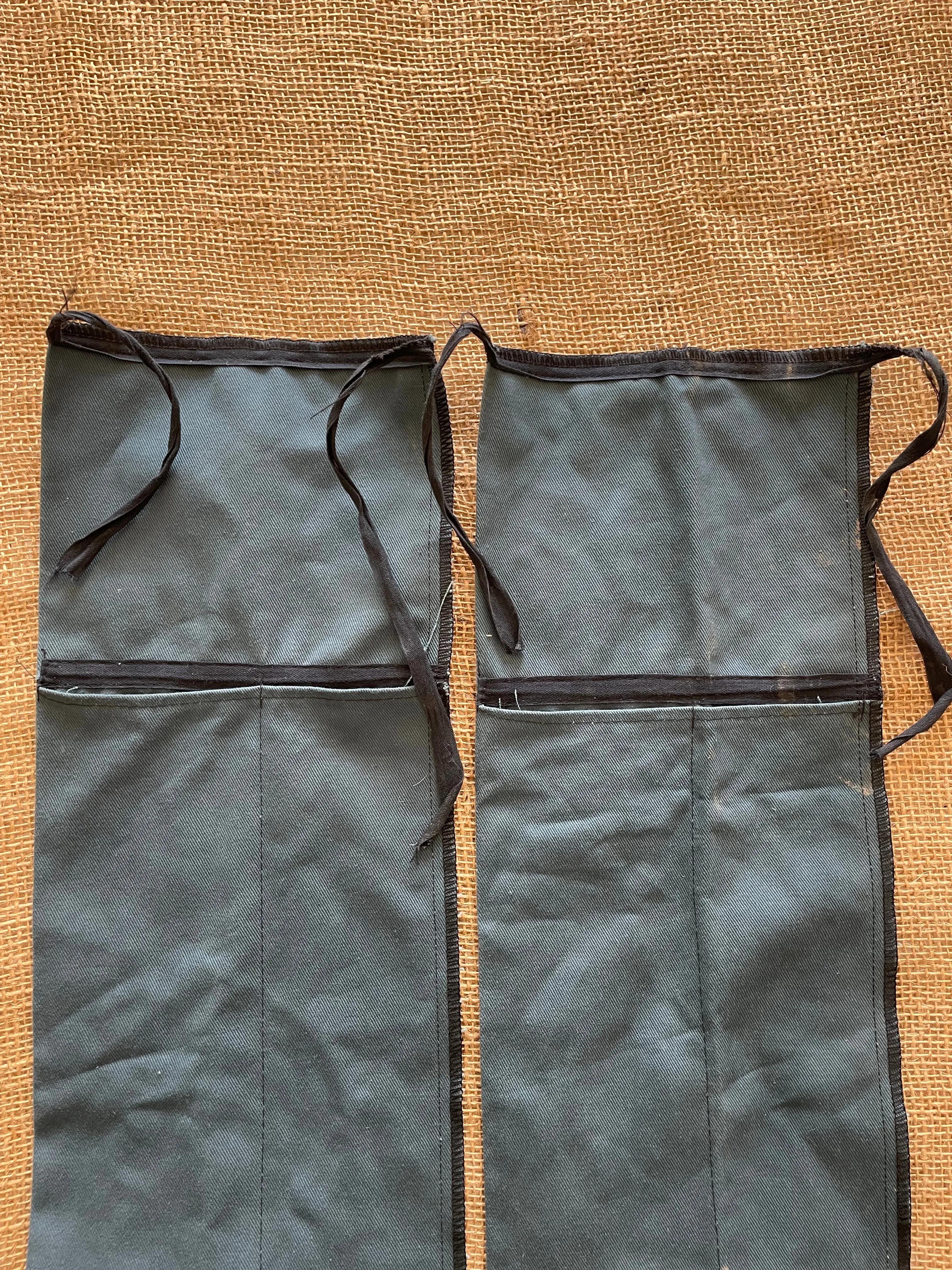 2 x Simpson’s Of Turnford Kevin Maddocks 4 Vintage Old School Carp Fishing Rods. 11’. 1.5lb T/C.