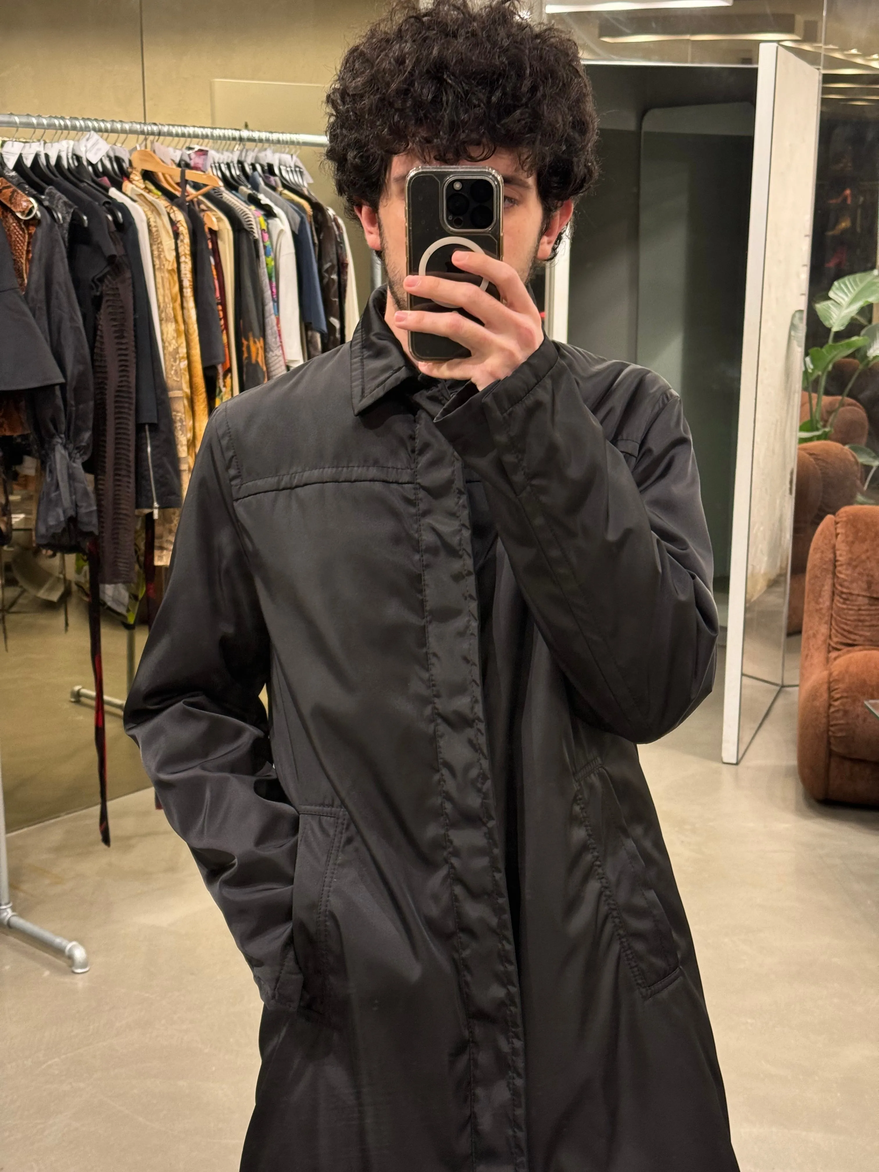 2011 Prada nylon coat