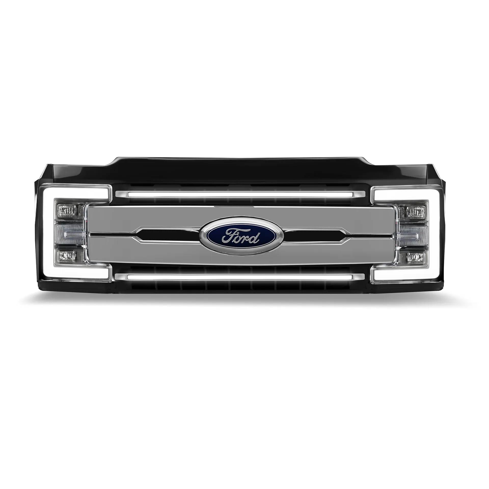 2017-2019 F250, F350, F450 & F550 Ghost LED Grill Lights | XL, XLT, KR, Lariat
