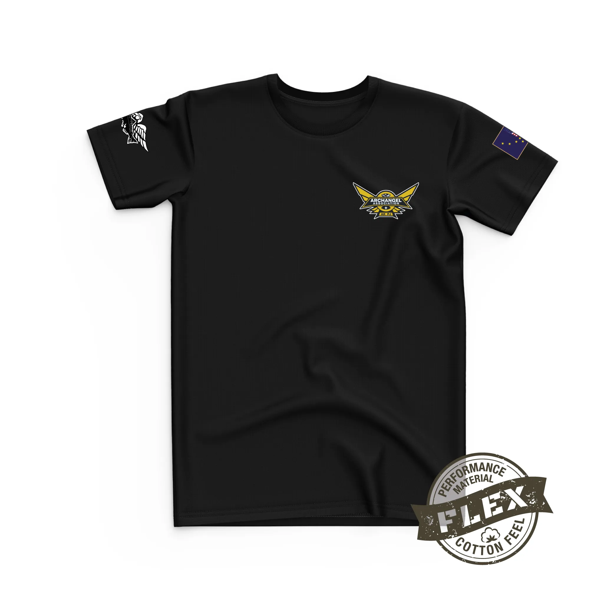 211th Core Men's SS Flex Performance Tee - Air National Guard (Mountain)