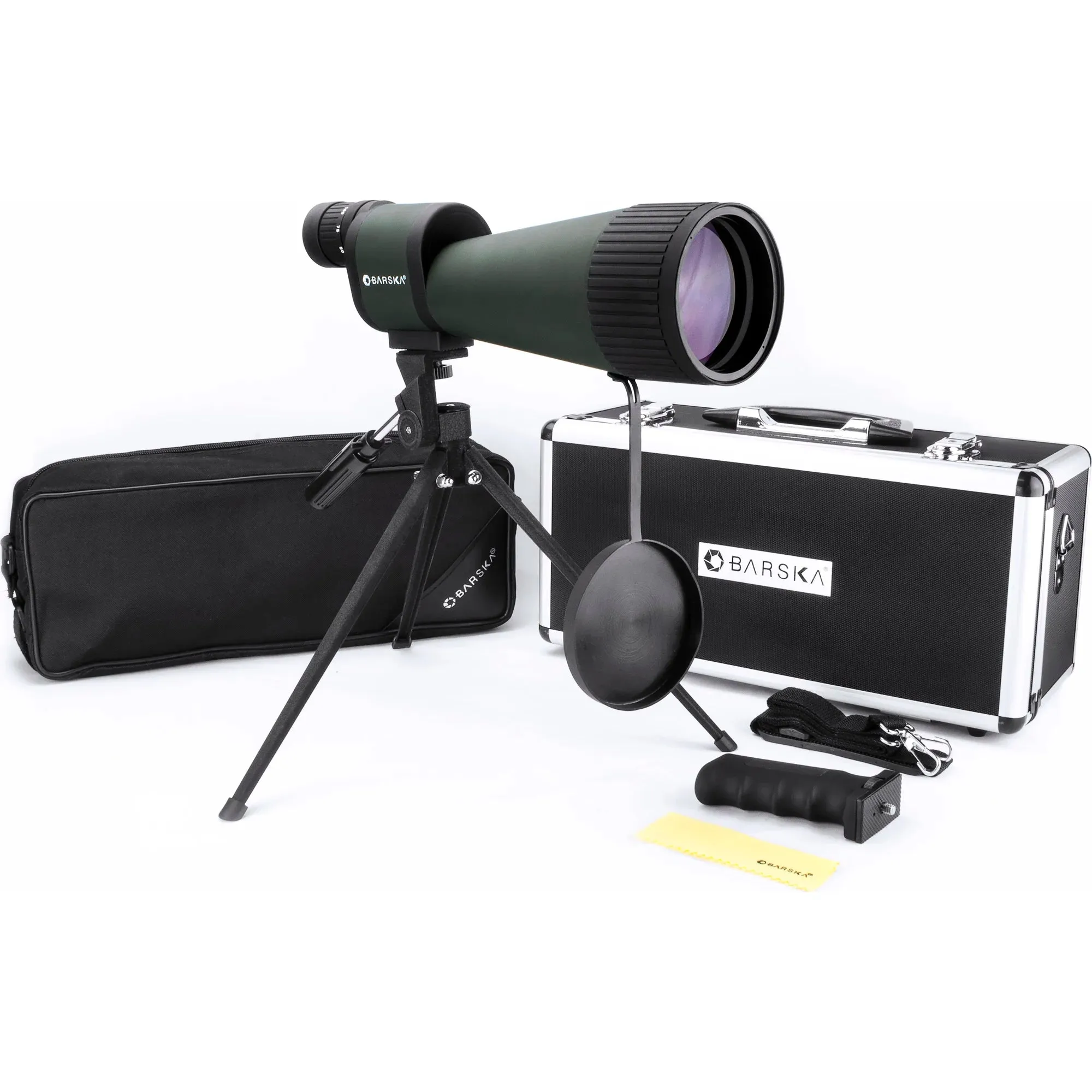25-125x88mm Benchmark Waterproof Straight Spotting Scope | AD11182