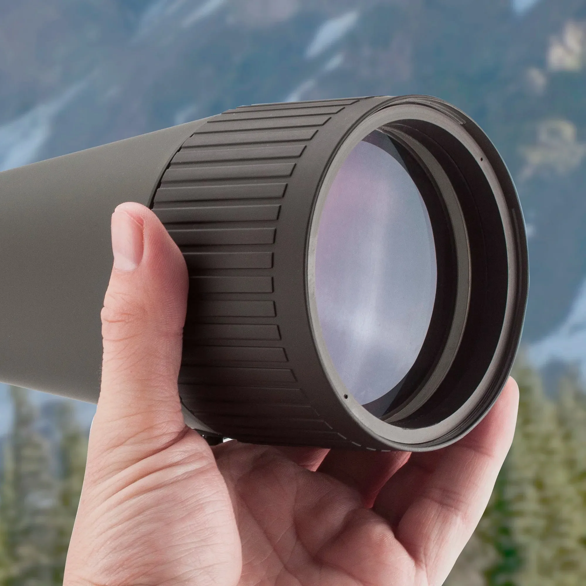 25-125x88mm Benchmark Waterproof Straight Spotting Scope | AD11182