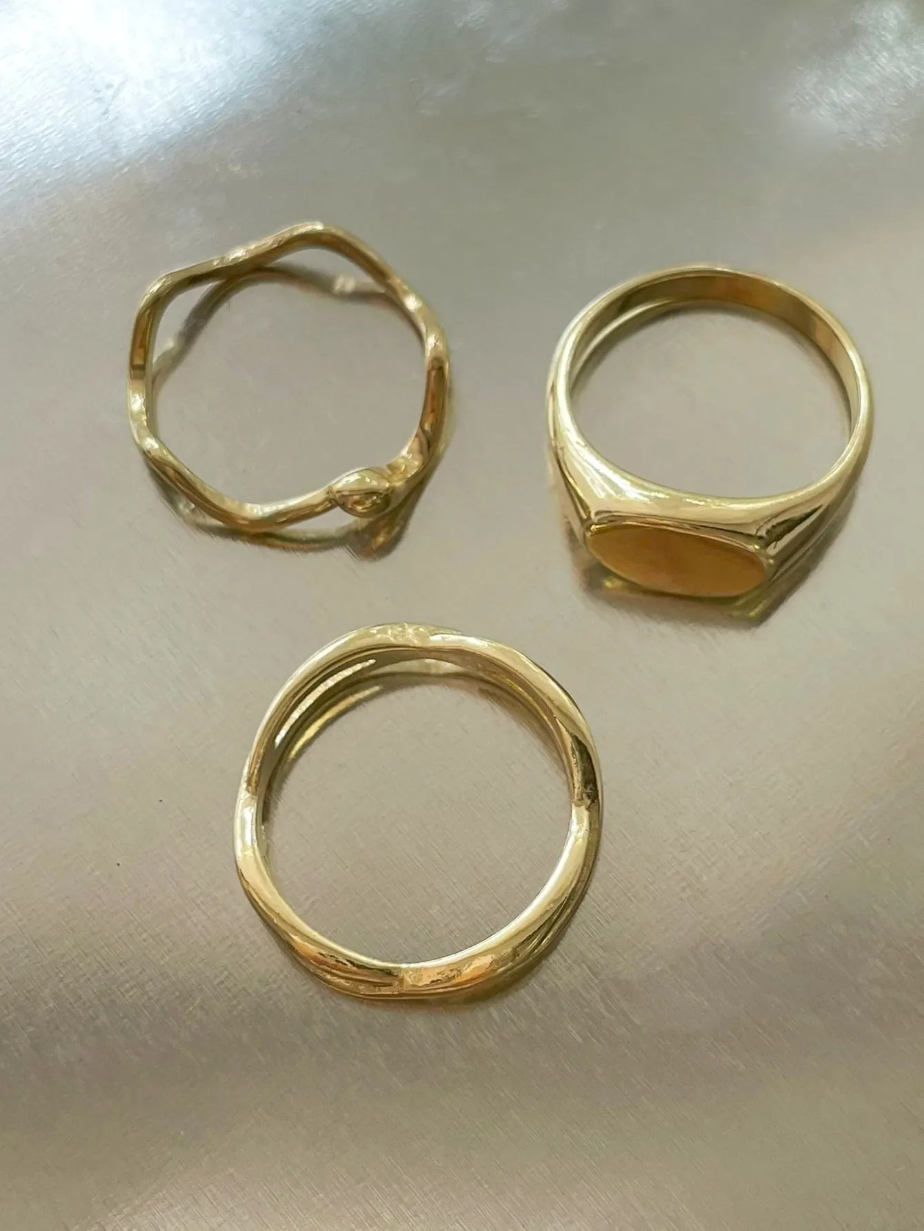 3pcs Minimalist Ring - Gold