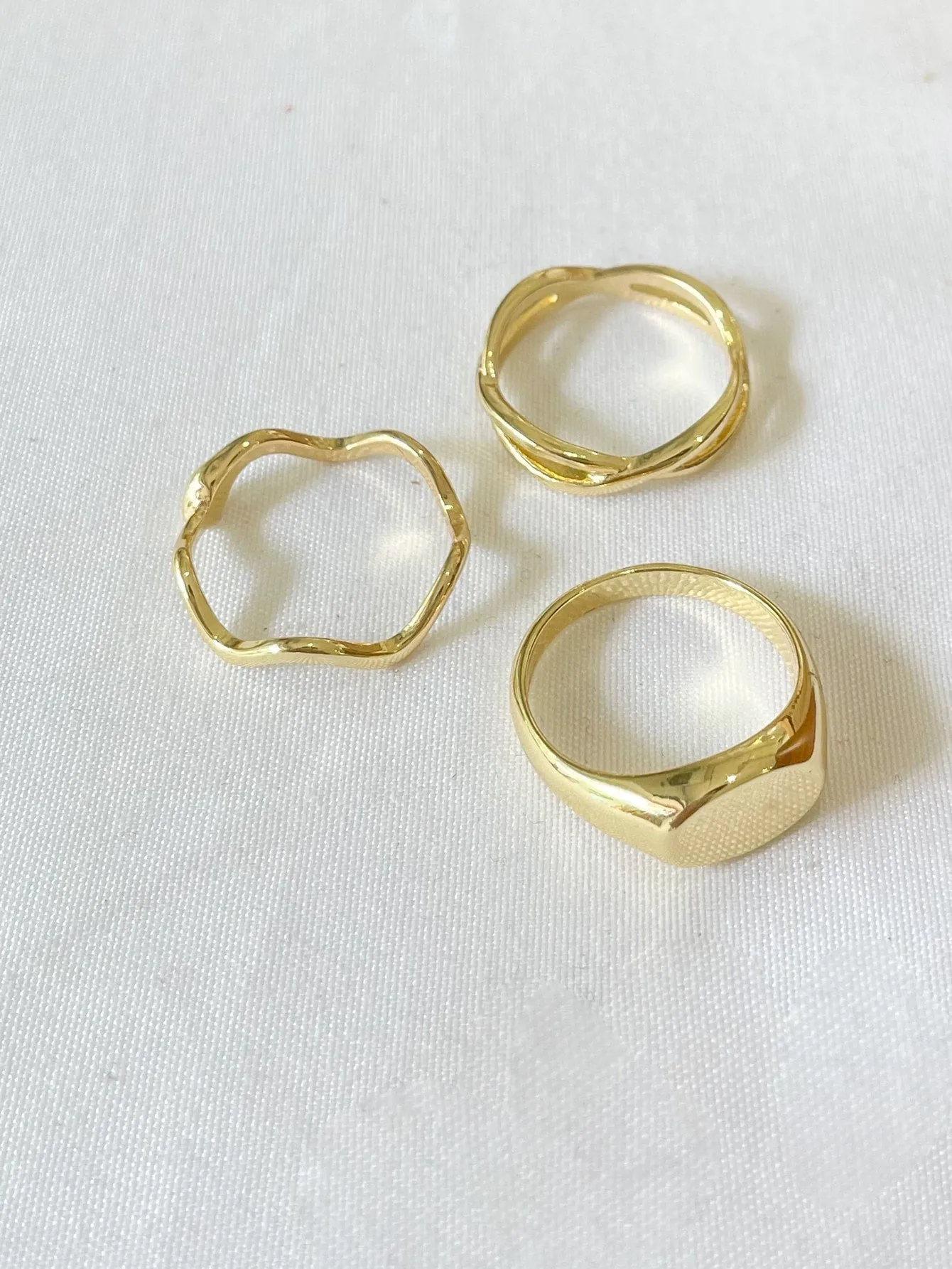 3pcs Minimalist Ring - Gold