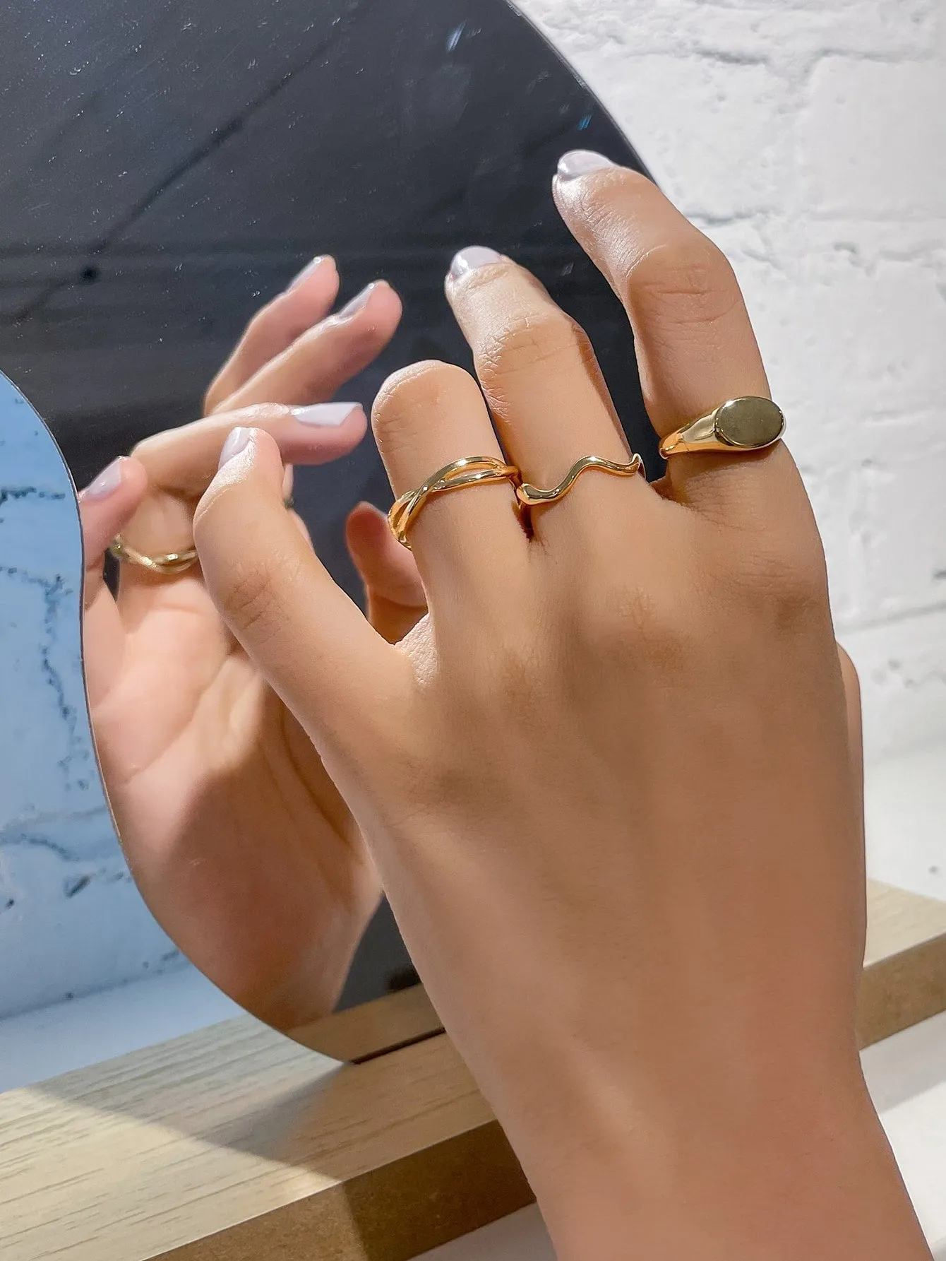 3pcs Minimalist Ring - Gold