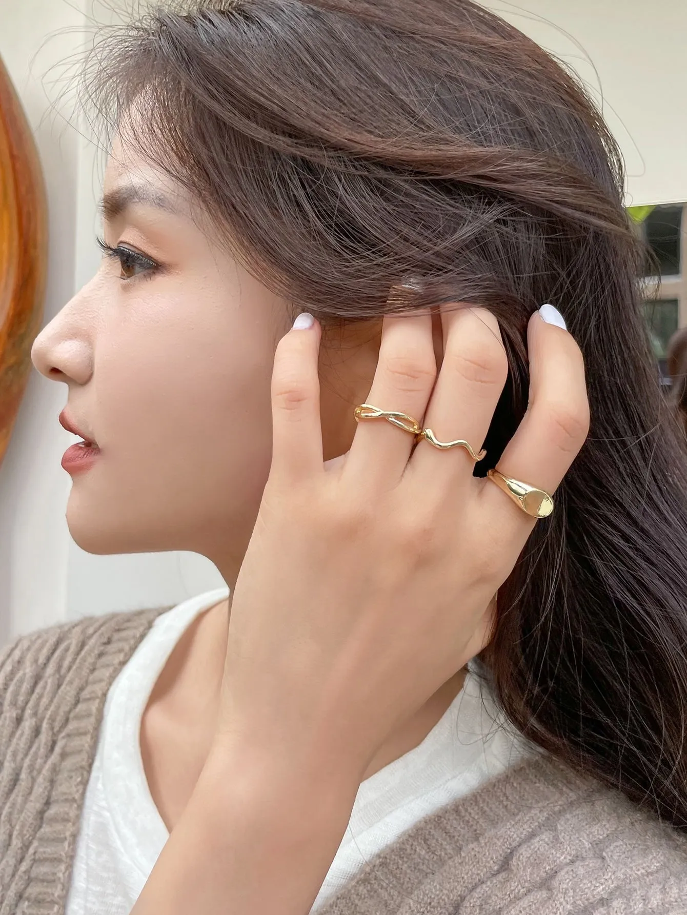 3pcs Minimalist Ring - Gold