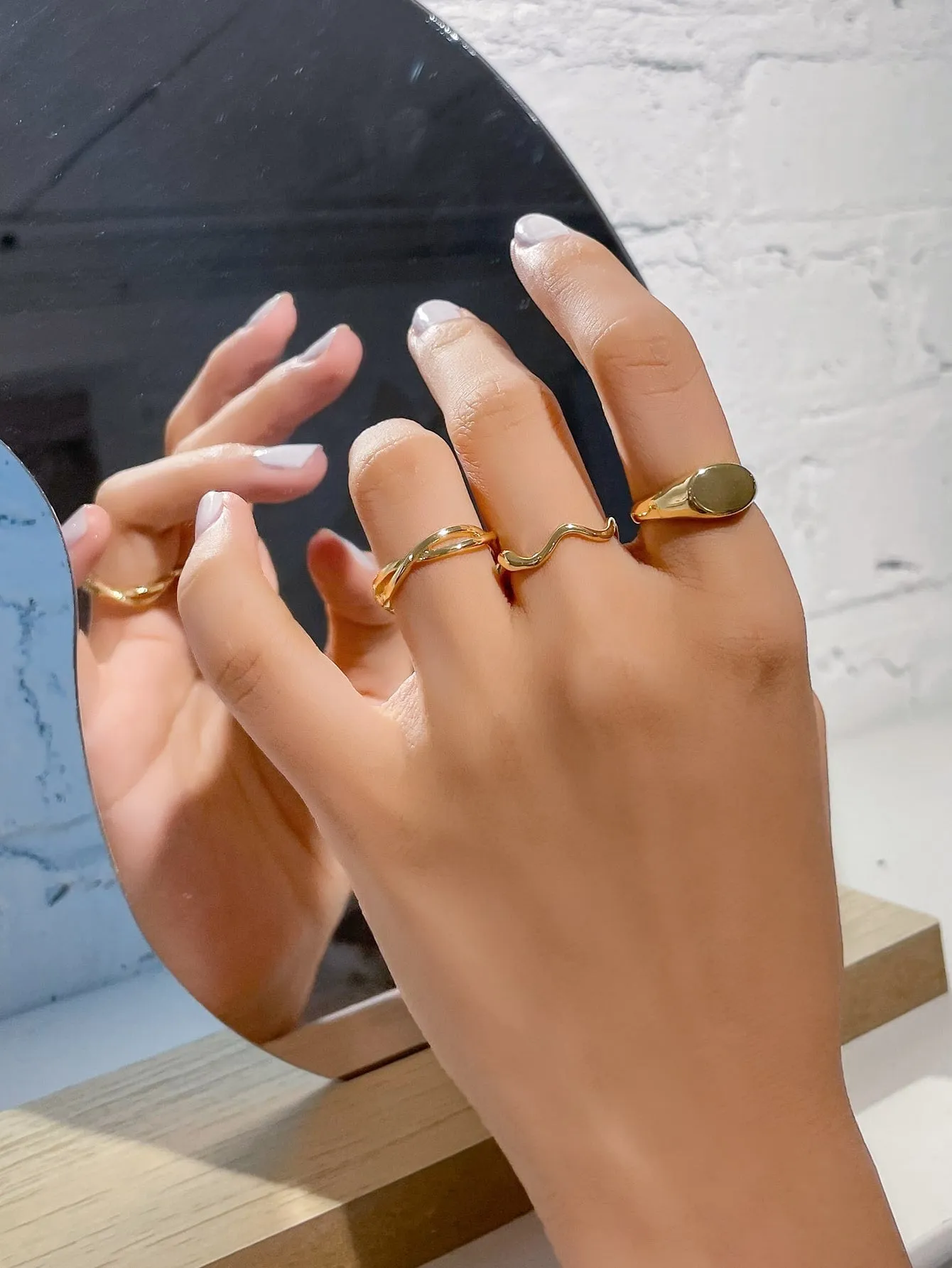 3pcs Minimalist Ring - Gold