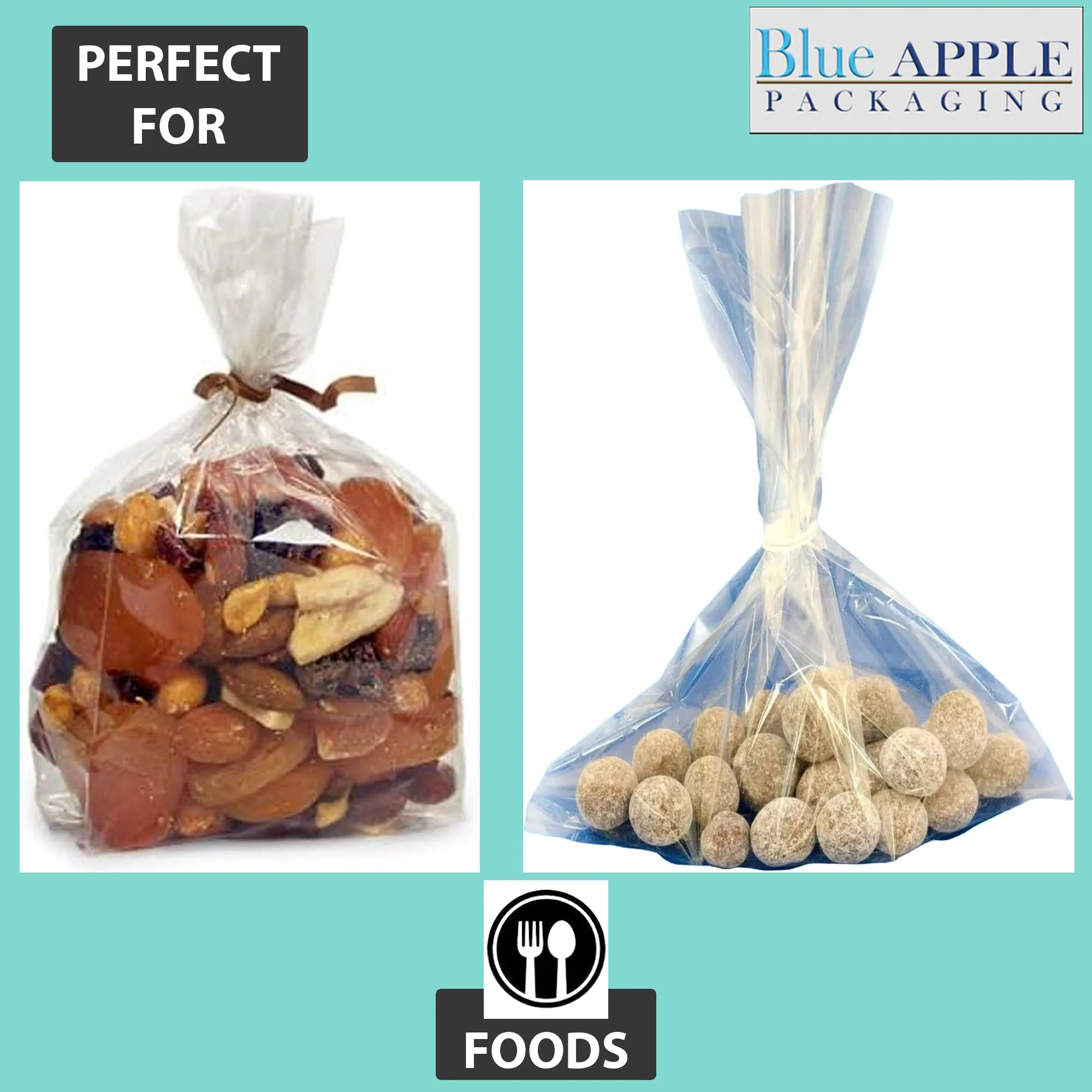 3X4 inches Polypropylene Bags 1.5 Mil Clear Flat