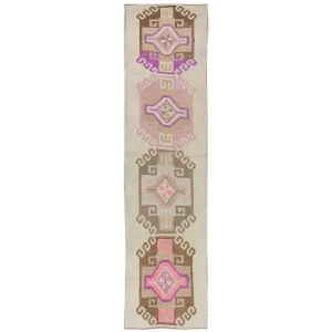 4971083 Handwoven Vintage Rug 3x12'3