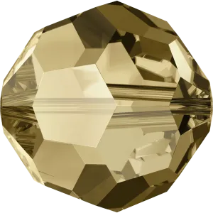 5000 Swarovski Round Beads, Crystal Bronze Shade ¡¦FC¡¦ (001 BRSFC)