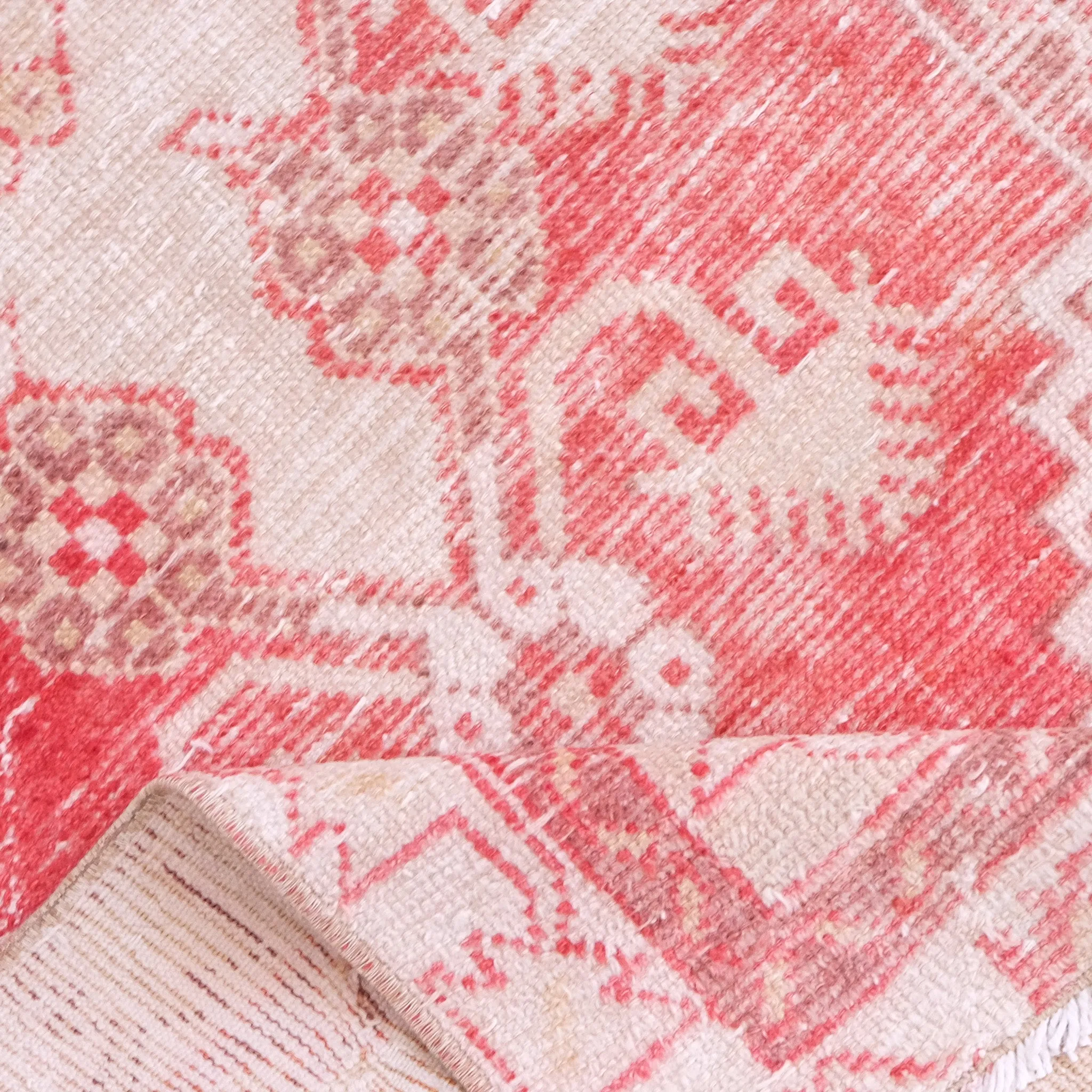 6270 Handwoven Vintage Rug 2'5x5