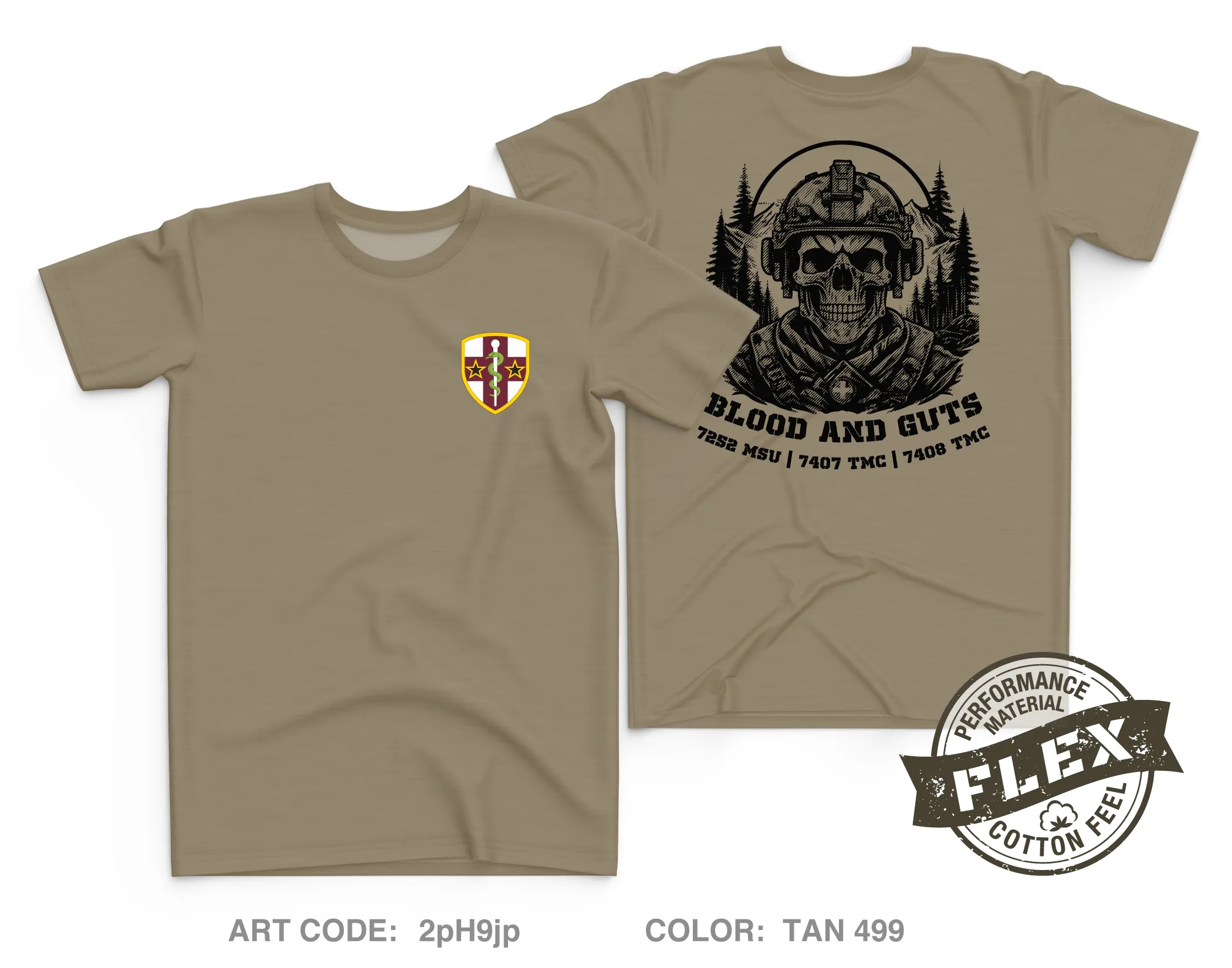 7252 MSU Core Men's SS Flex Performance Tee - 2pH9jp