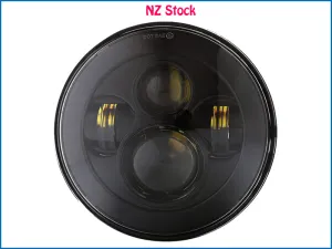 7" Headlight To Fit Haley & Jeep Wrangler JK