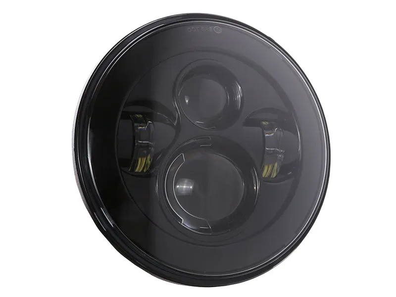 7" Headlight To Fit Haley & Jeep Wrangler JK