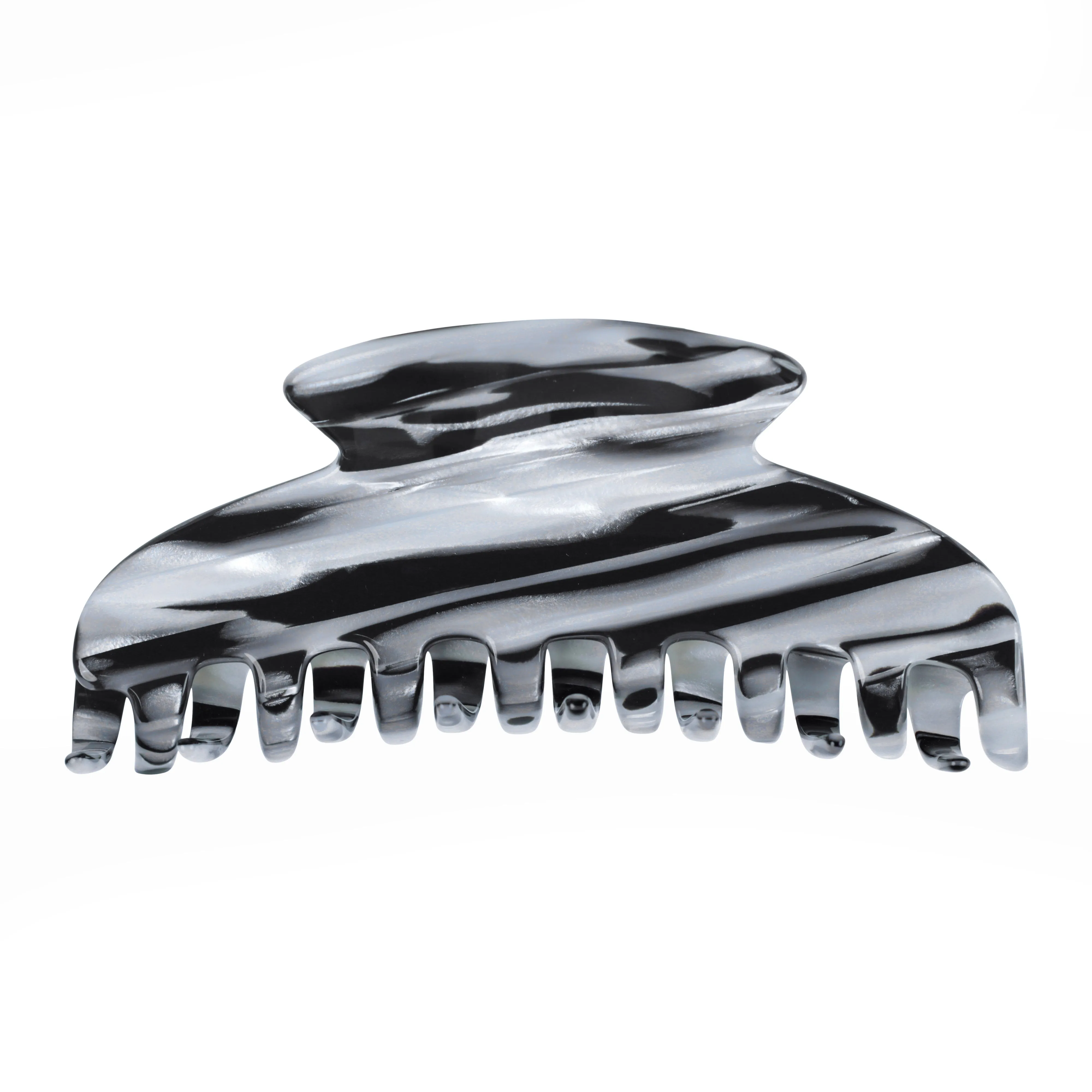 Abrielle Extra Large Tigre Blanc Claw Clip