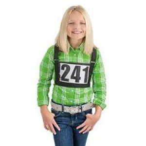 AC35-8101 Exhibitor Number Harness SM/MD-Blk