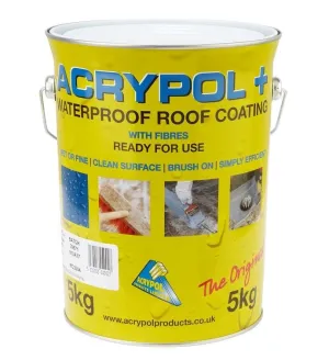 Acrypol   Waterproof Roof Coating 5kg - Grey