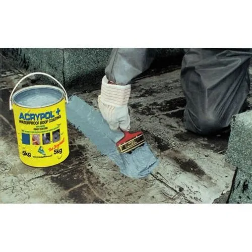 Acrypol   Waterproof Roof Coating 5kg - Grey