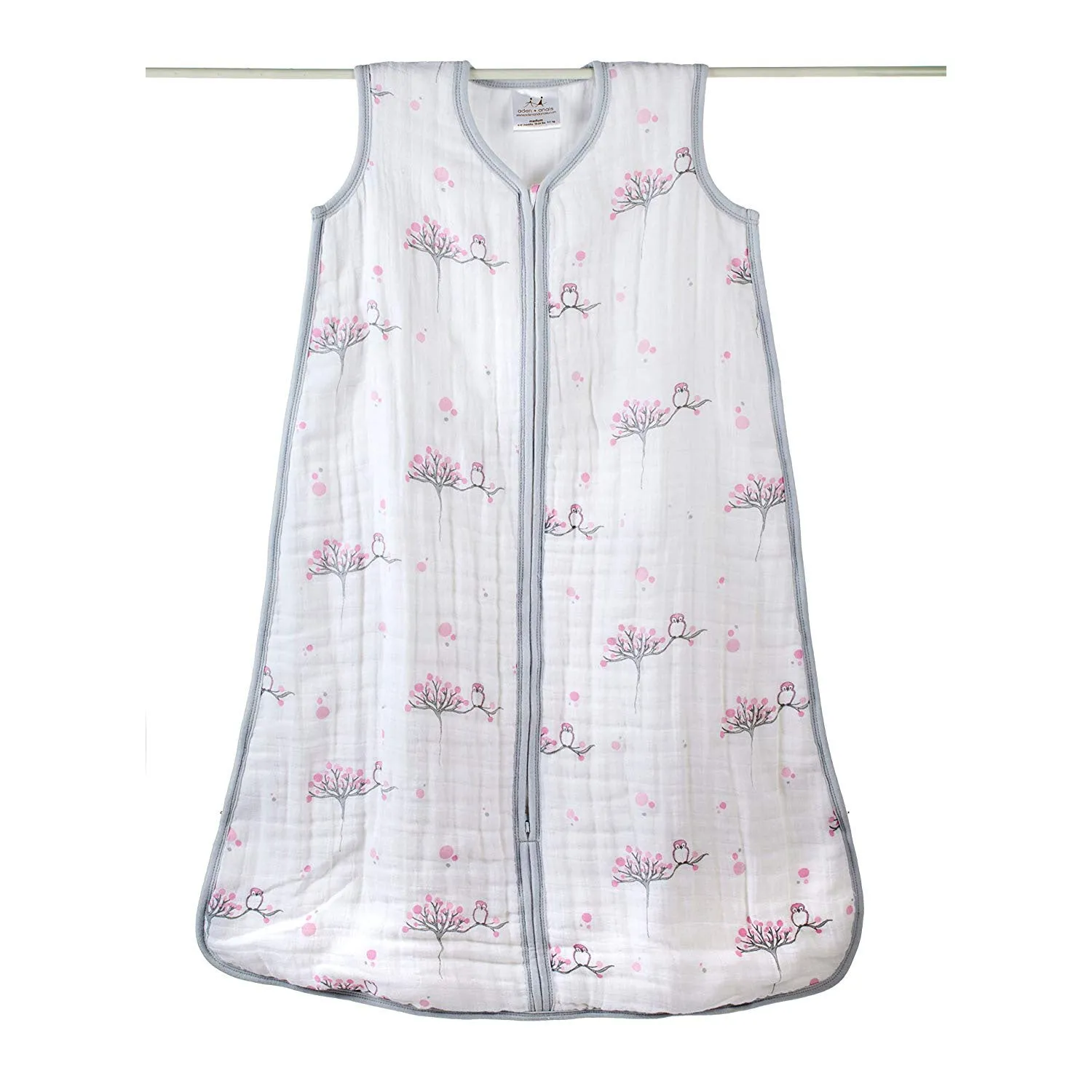 Aden Anais Cozy Sleeping Bag Large - For The Birds - Owl