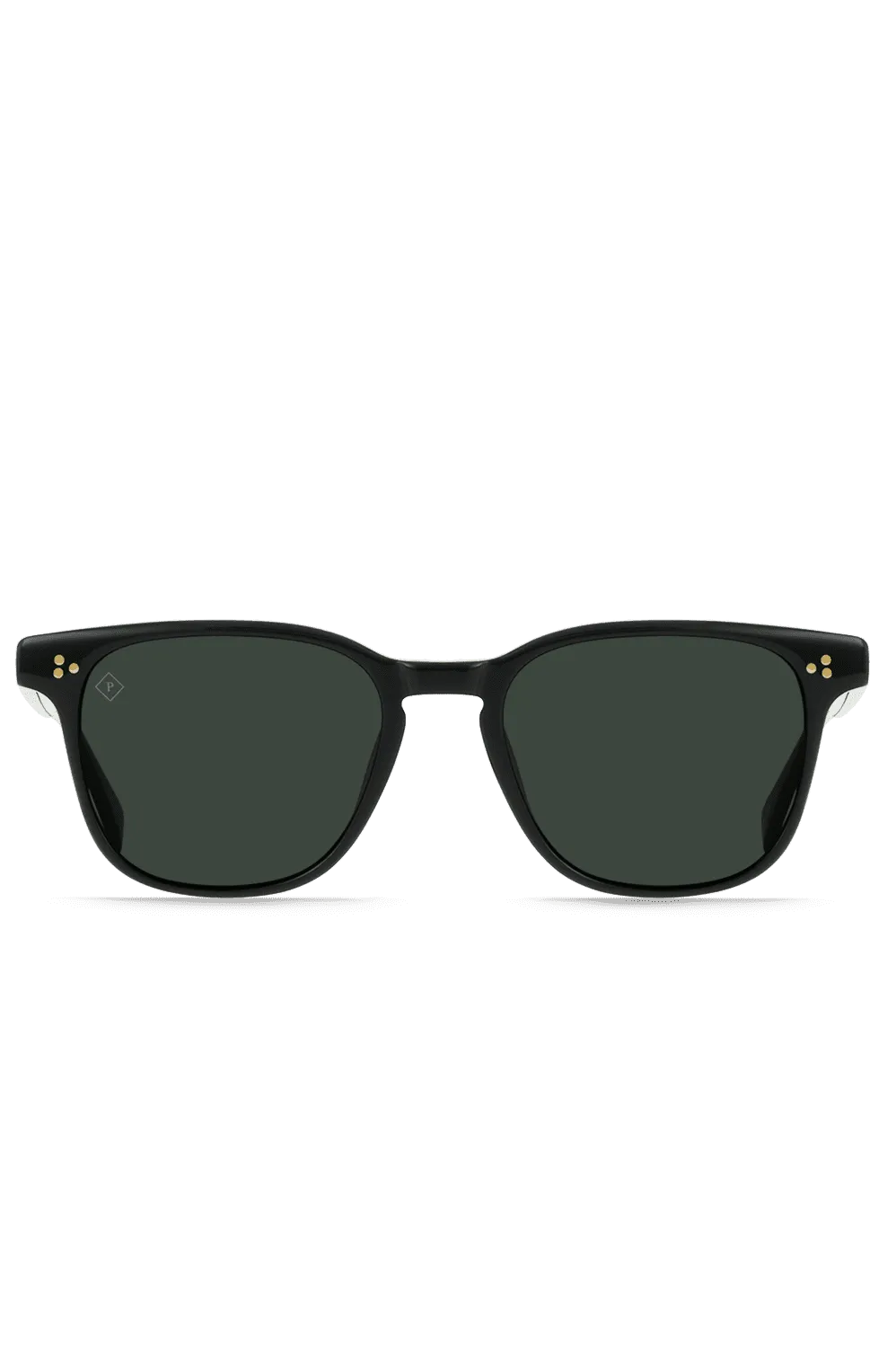 Alvez Sunglasses Recycled Black / Green Polarized