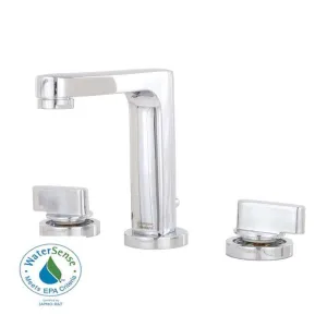 American Standard 2506.821.002 Moments Widespread 2-Handle Mid Arc Bathroom Faucet in Polished Chrome