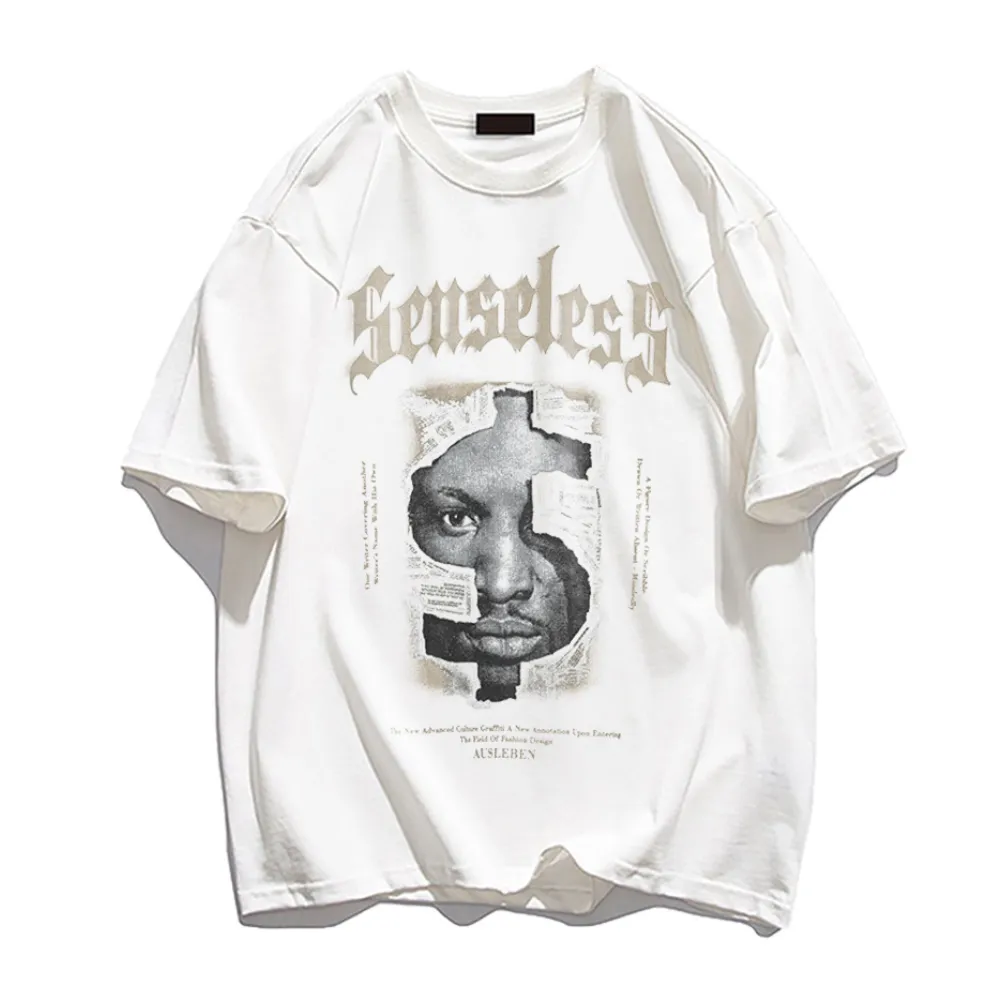 American Street Masked Men Graphic T-shirt