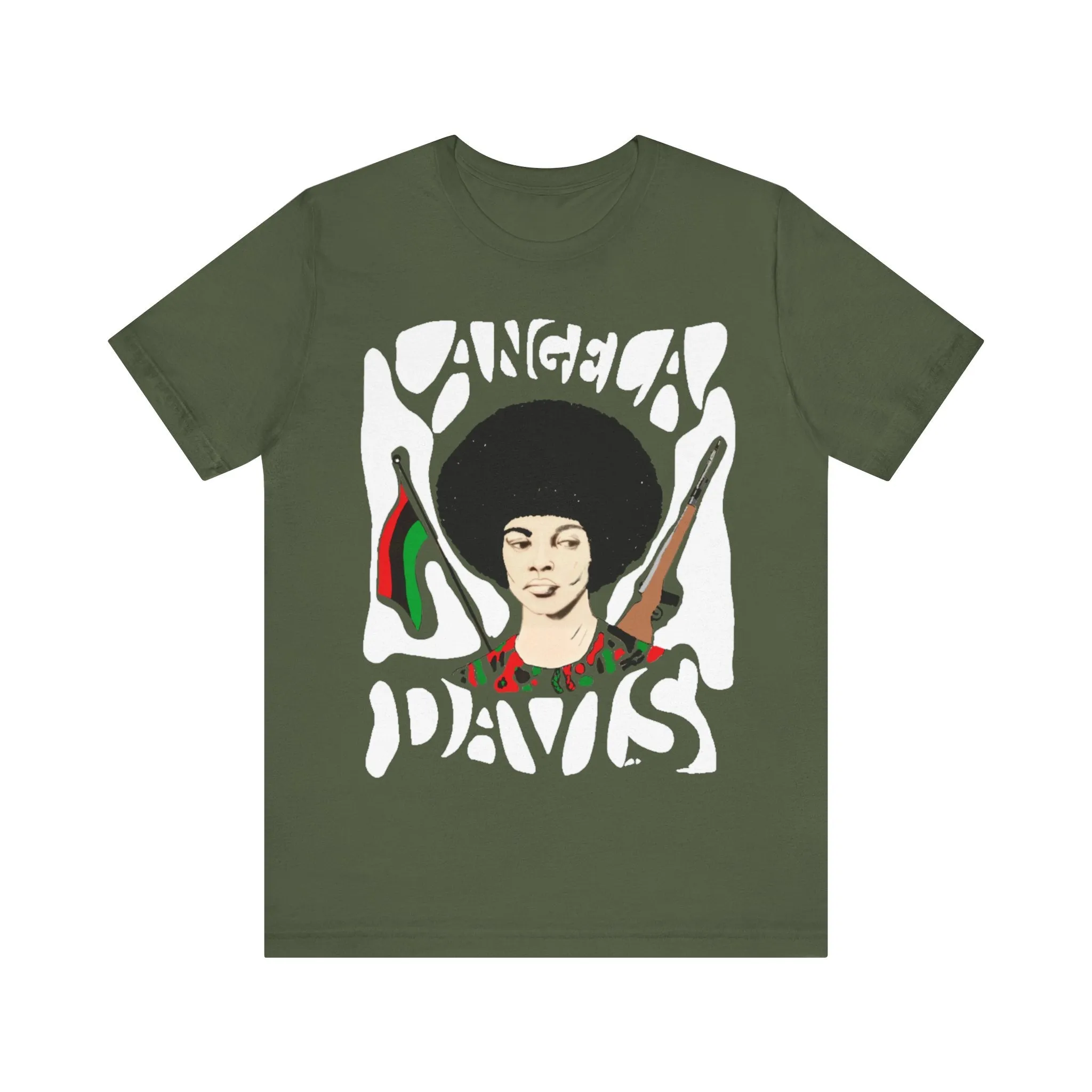 Angela Davis: Unisex Jersey Short Sleeve T-Shirt