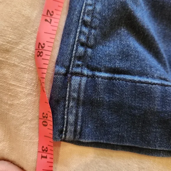 Anthropologie Pilcro Patch Pocket Flare Bell Bottom High Waisted Jean