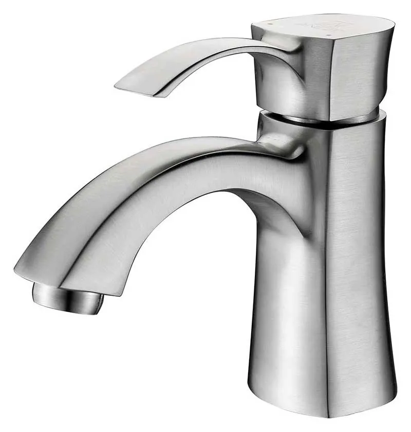 Anzzi Alto Series Single Handle Bathroom Sink Faucet in Brushed Nickel