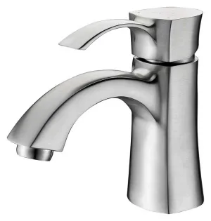 Anzzi Alto Series Single Handle Bathroom Sink Faucet in Brushed Nickel