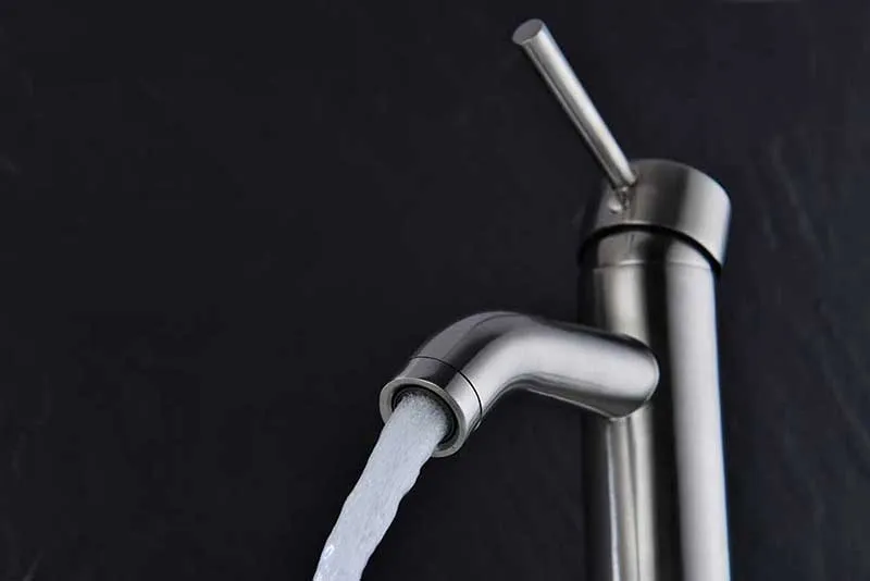 Anzzi Fann Single Handle Vessel Sink Faucet in Brushed Nickel