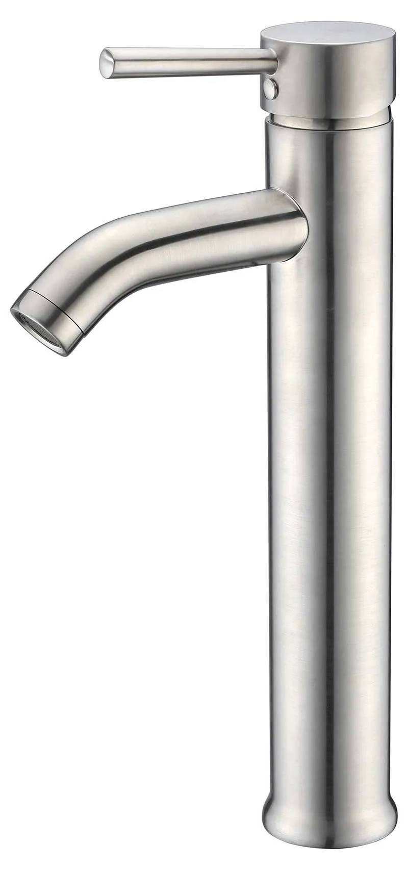 Anzzi Fann Single Handle Vessel Sink Faucet in Brushed Nickel