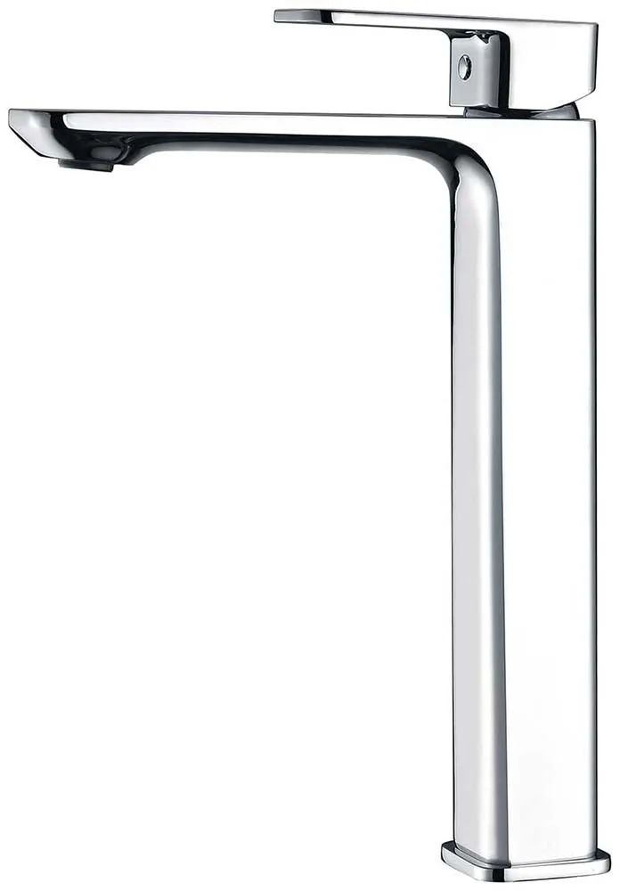 Anzzi Vibra Single Hole Single-Handle Bathroom Sink Faucet-Polished Chrome