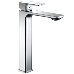 Anzzi Vibra Single Hole Single-Handle Bathroom Sink Faucet-Polished Chrome