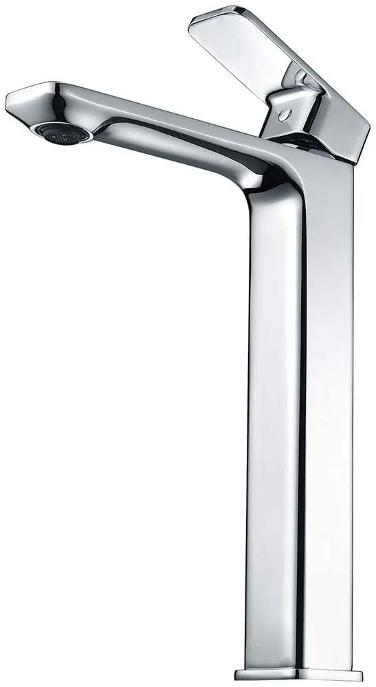 Anzzi Vibra Single Hole Single-Handle Bathroom Sink Faucet-Polished Chrome