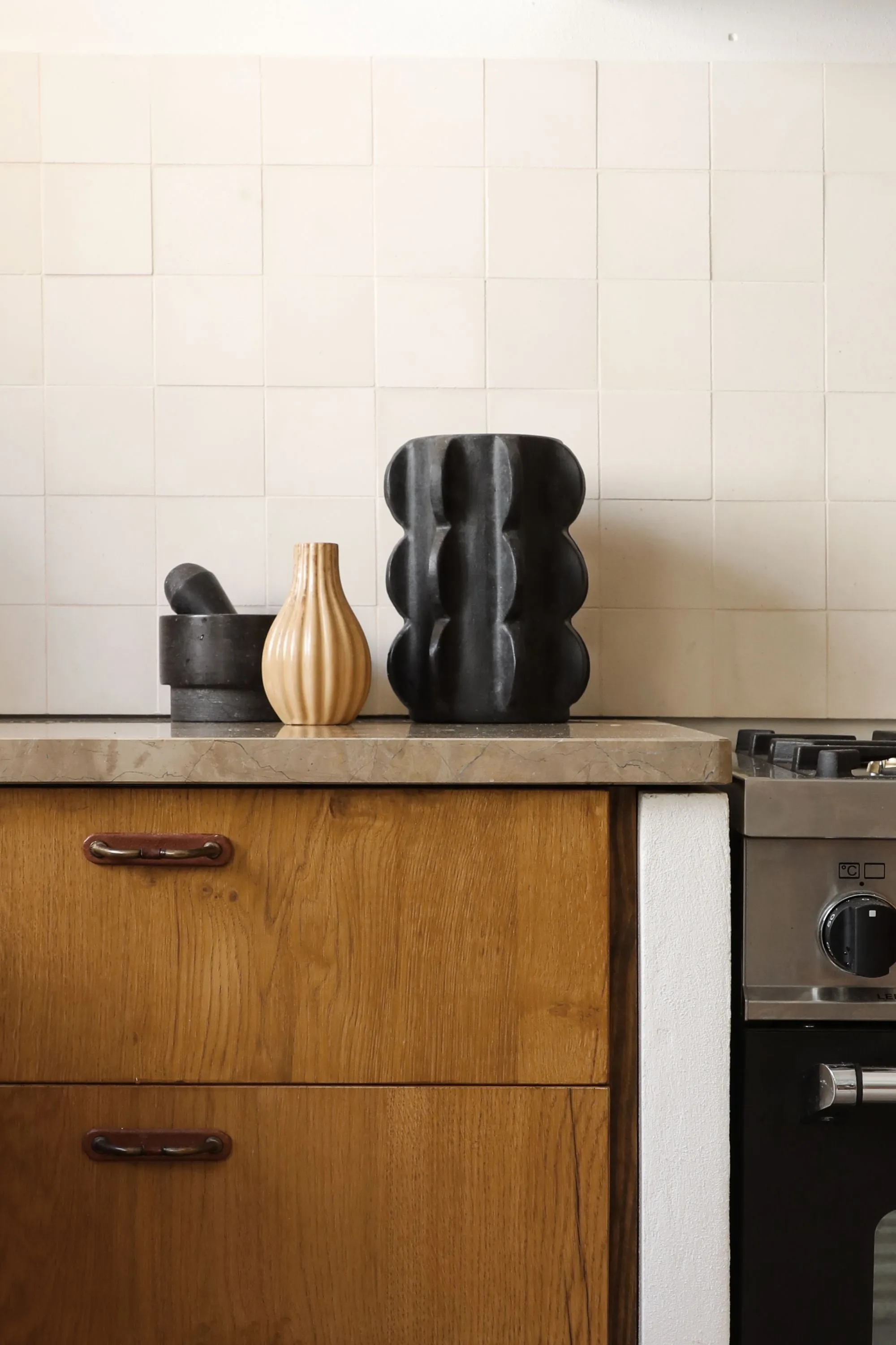 Arcissimo Vase Black | Dusty Deco
