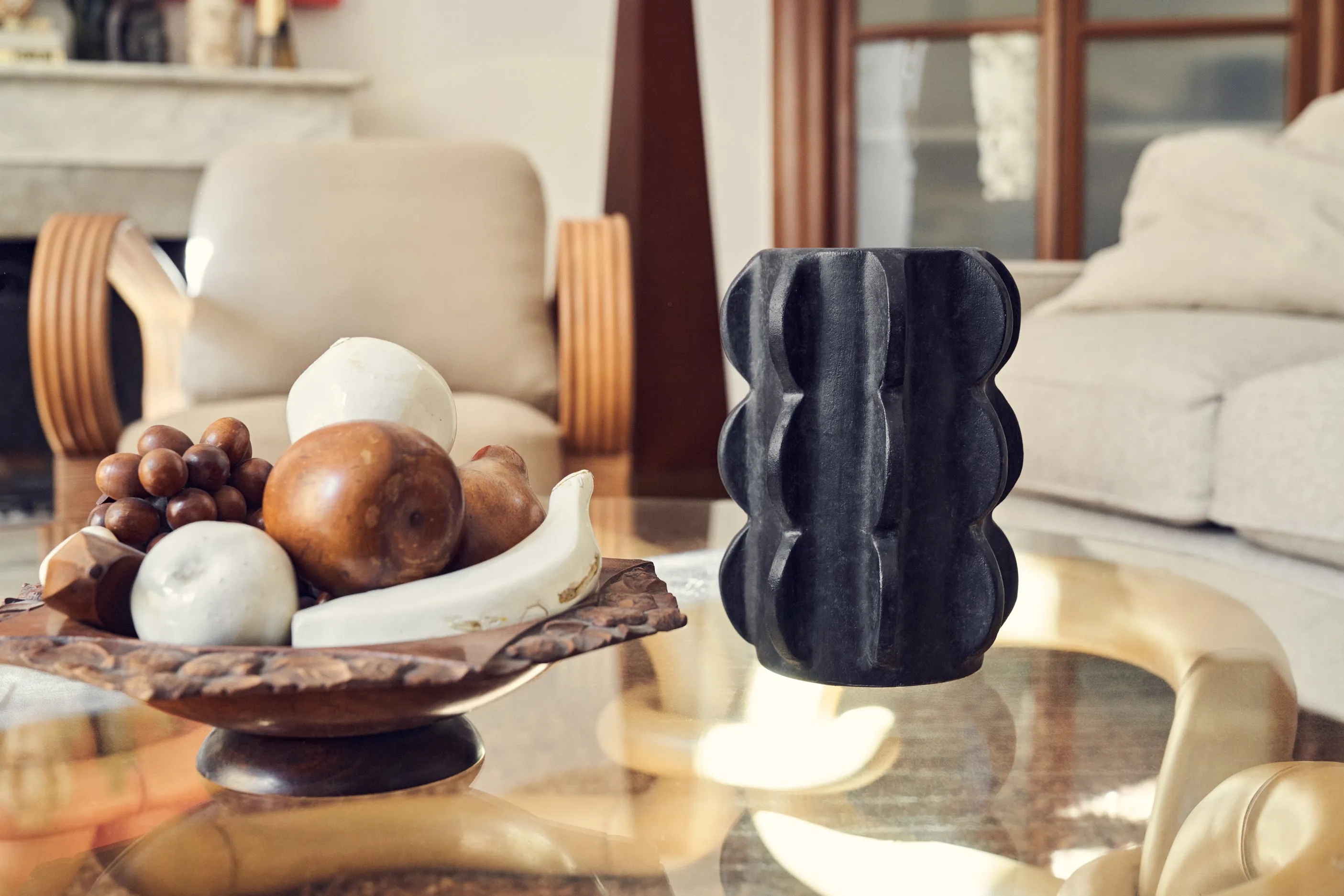 Arcissimo Vase Black | Dusty Deco