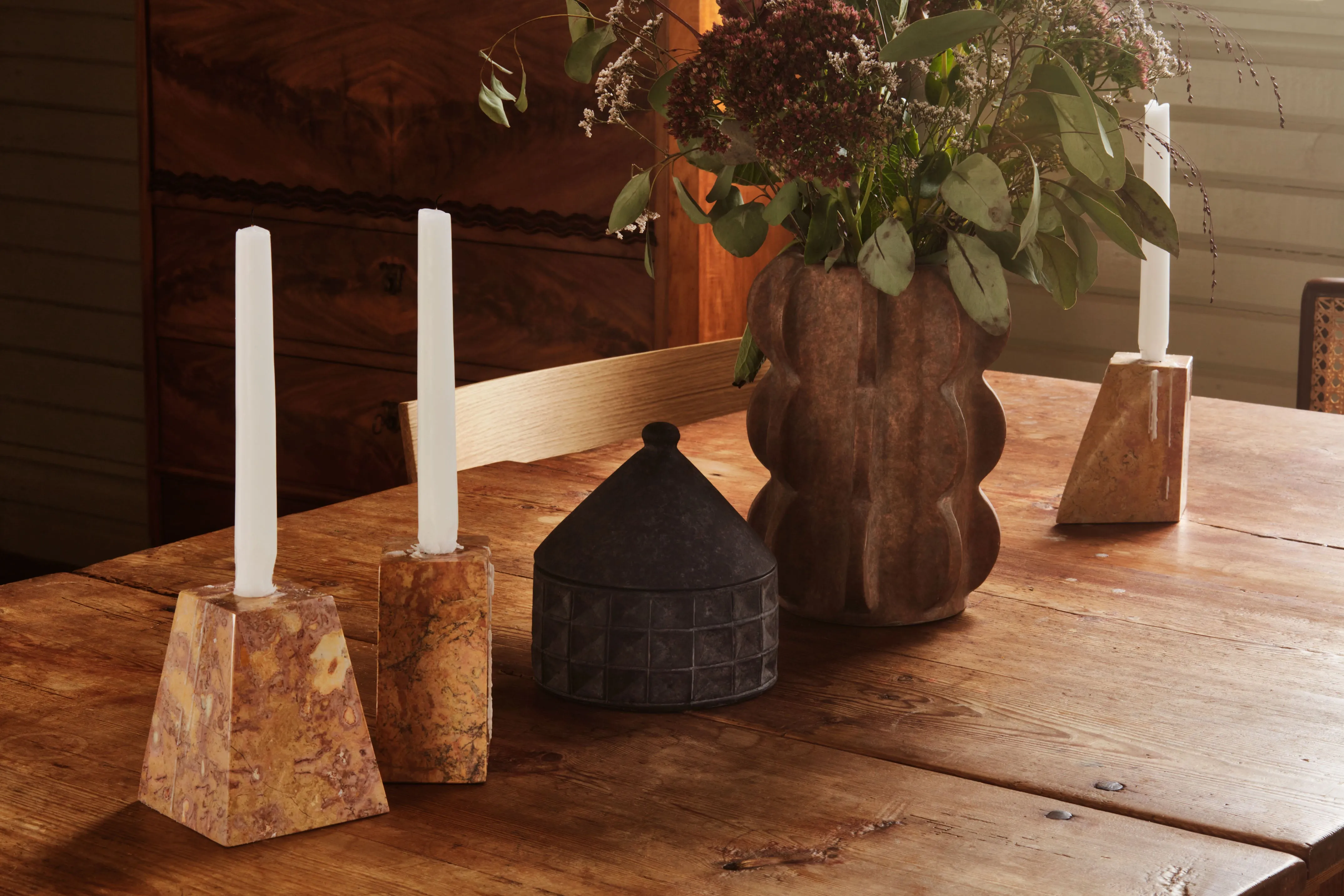 Arcissimo Vase Brown | Dusty Deco