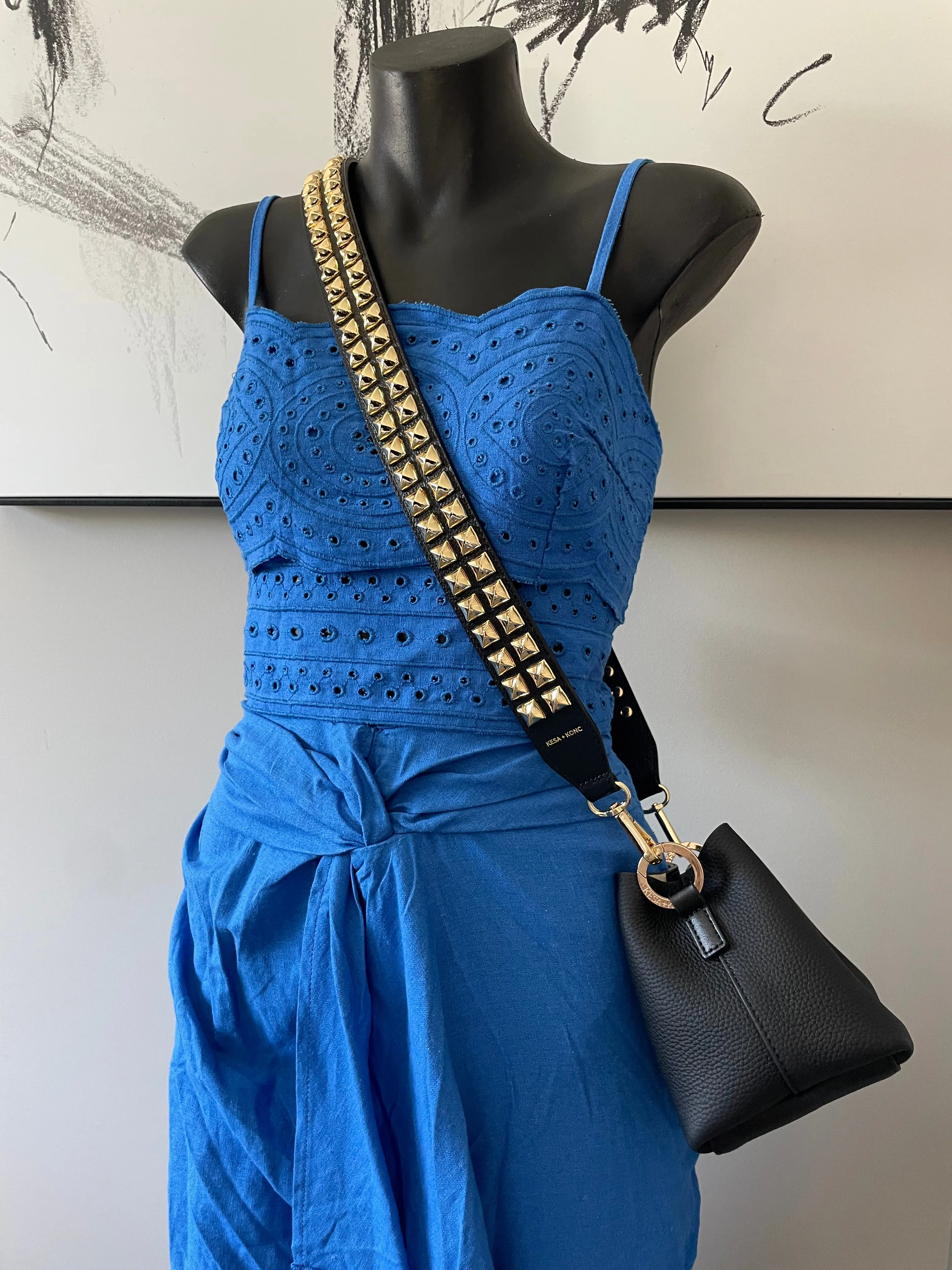 Aria Petite Bag   Dalia Studded Strap Bundle