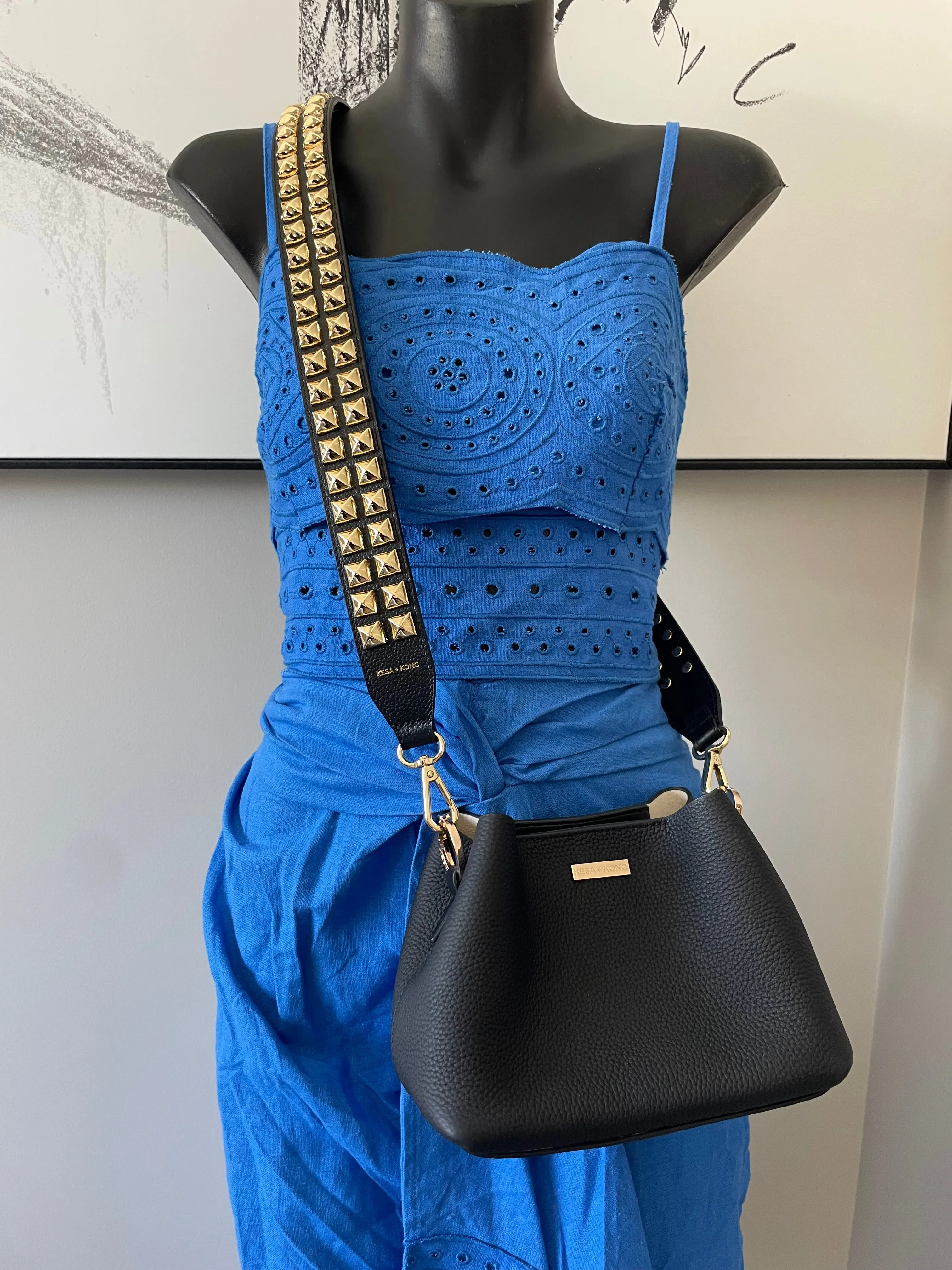 Aria Petite Bag   Dalia Studded Strap Bundle