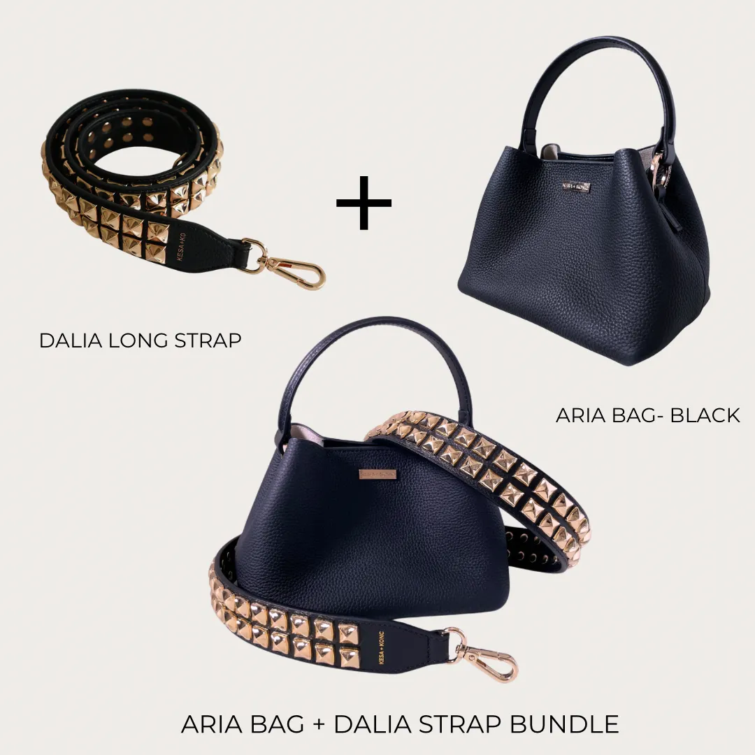 Aria Petite Bag   Dalia Studded Strap Bundle
