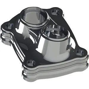 Arlen Ness Chrome 10-Gauge Lifter Block Covers 12-582