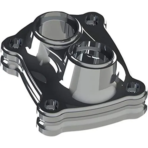 Arlen Ness Chrome 10-Gauge Lifter Block Covers 12-582