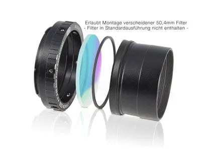 Baader Zero-Tolerance Protective Canon DSLR T-Ring T-2/M48 and 2" - 2958550C